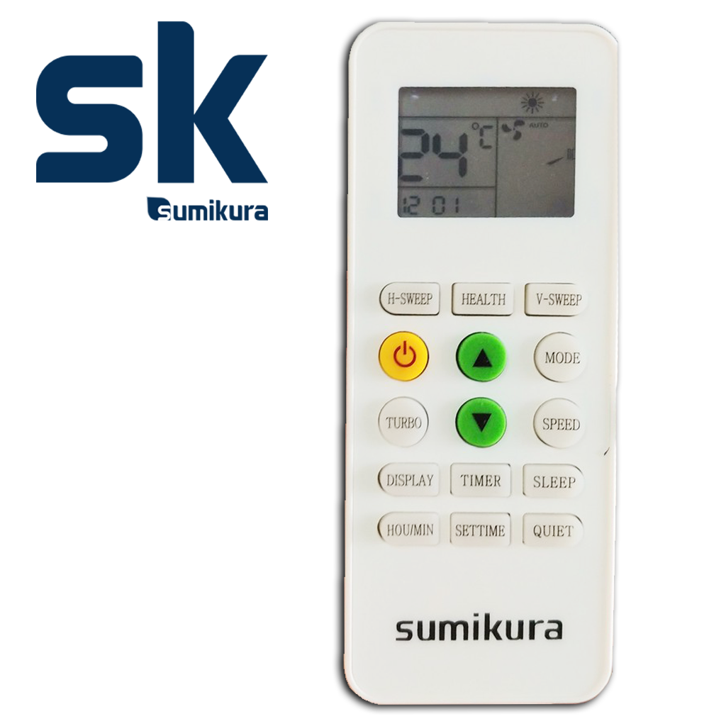 Remote điều hoà sumikura - điều khiển máy lạnh sumikura đủ mẫu