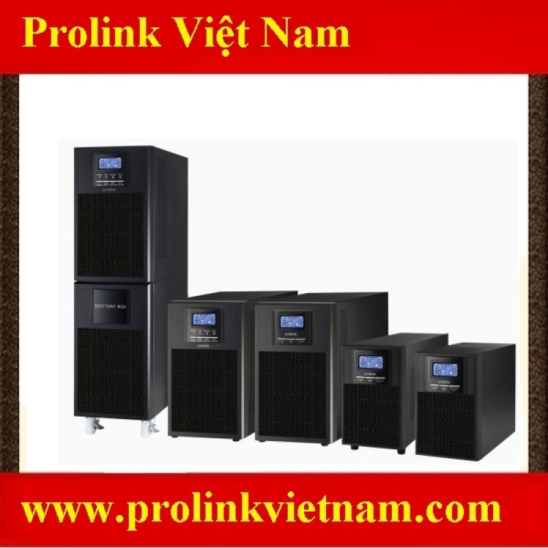 Bảng giá Bộ Lưu điện Ups Prolink 3KV online model Pro903WS Phong Vũ