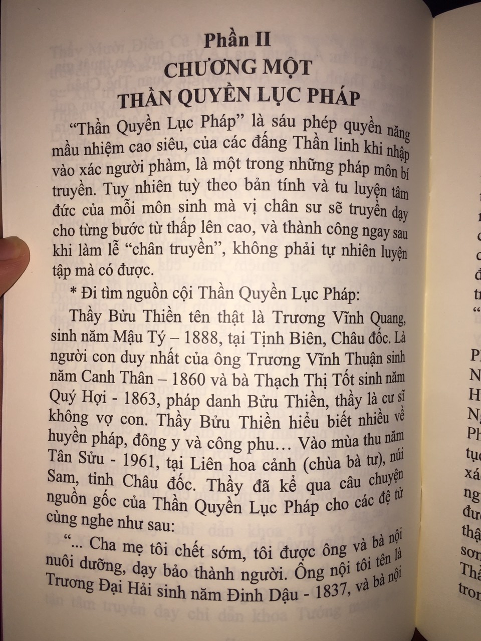 Sách Thần Quyền Lục Pháp