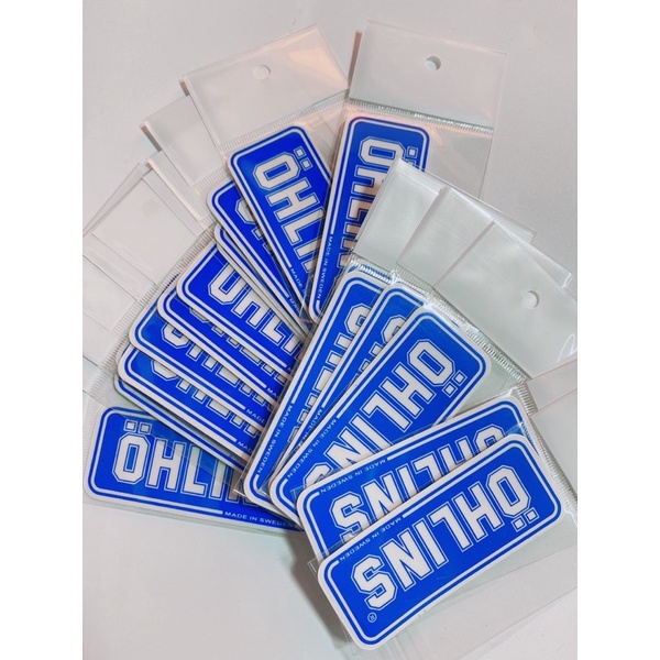 Tem Olin Ohlins xanh Thuỵ điển kéo lụa 1:1 hàng đẹp sắc nét