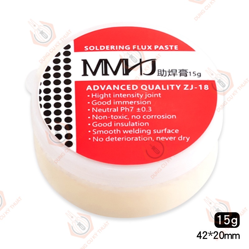 Mỡ trợ hàn thiếc, mỡ hàn soldering paste giá rẻ 30g/15g _