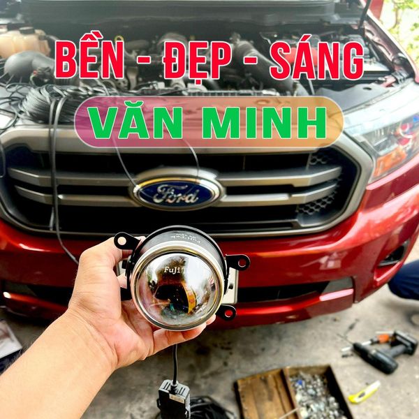 Bi gầm Led Ford Ranger Fujitek 3.0 inch