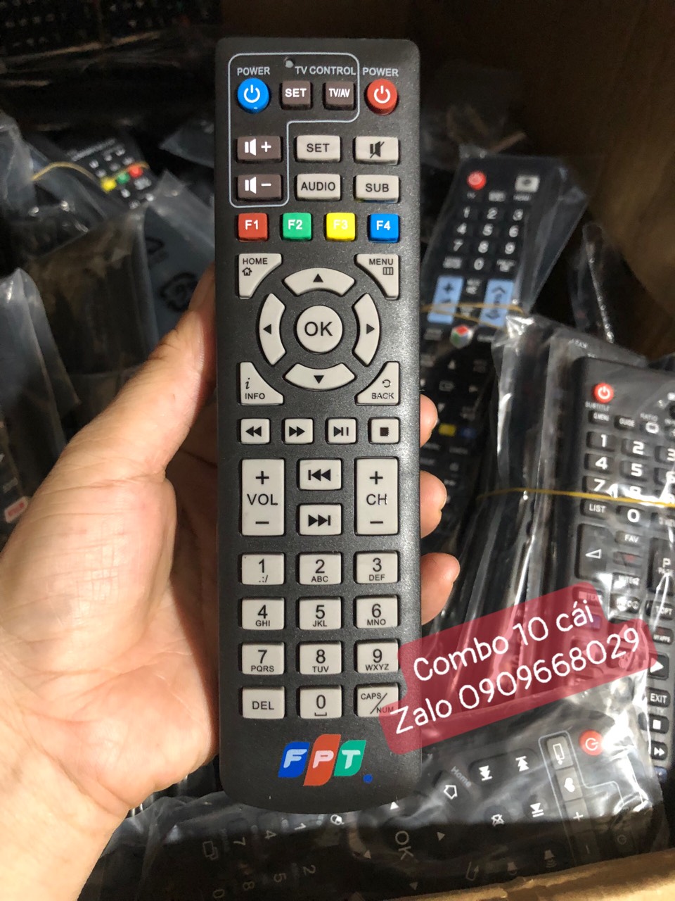 Điều khiển fpt - remote fpt - dùng cho đầu thu fpt