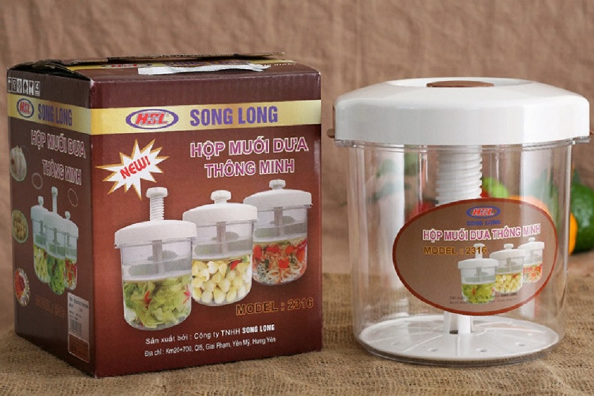 Hộp muối dưa cà thông minh Song Long