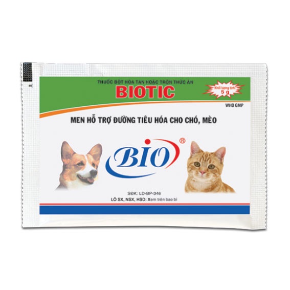 Men tiêu hóa Biotic dành cho chó mèo