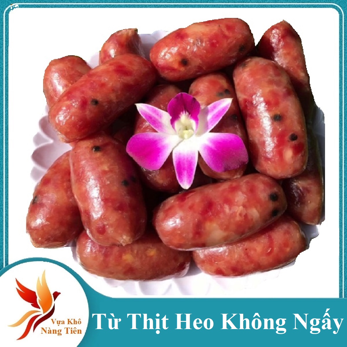 1 kg LẠP XƯỞNG TIÊU ĐEN SÓC TRĂNG BAO NGON