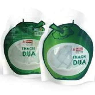[HCM]Thạch dừa Ánh Hồng túi 900g