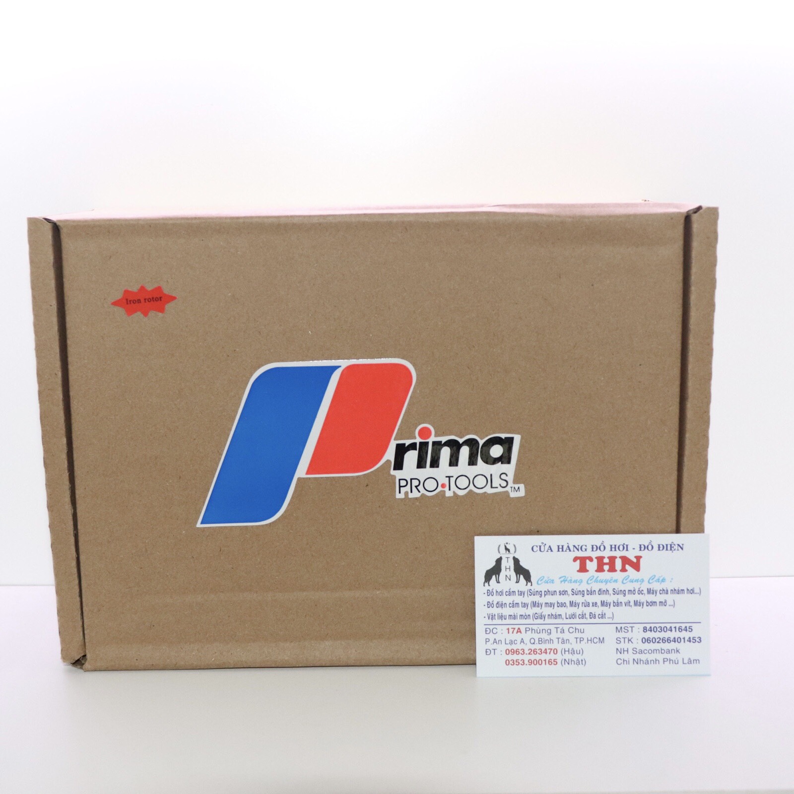 Máy Chà Nhám Gỗ,Chà Xe Máy,Xe Oto Prima (Loại 1 ) Đế 1T2 -125MM