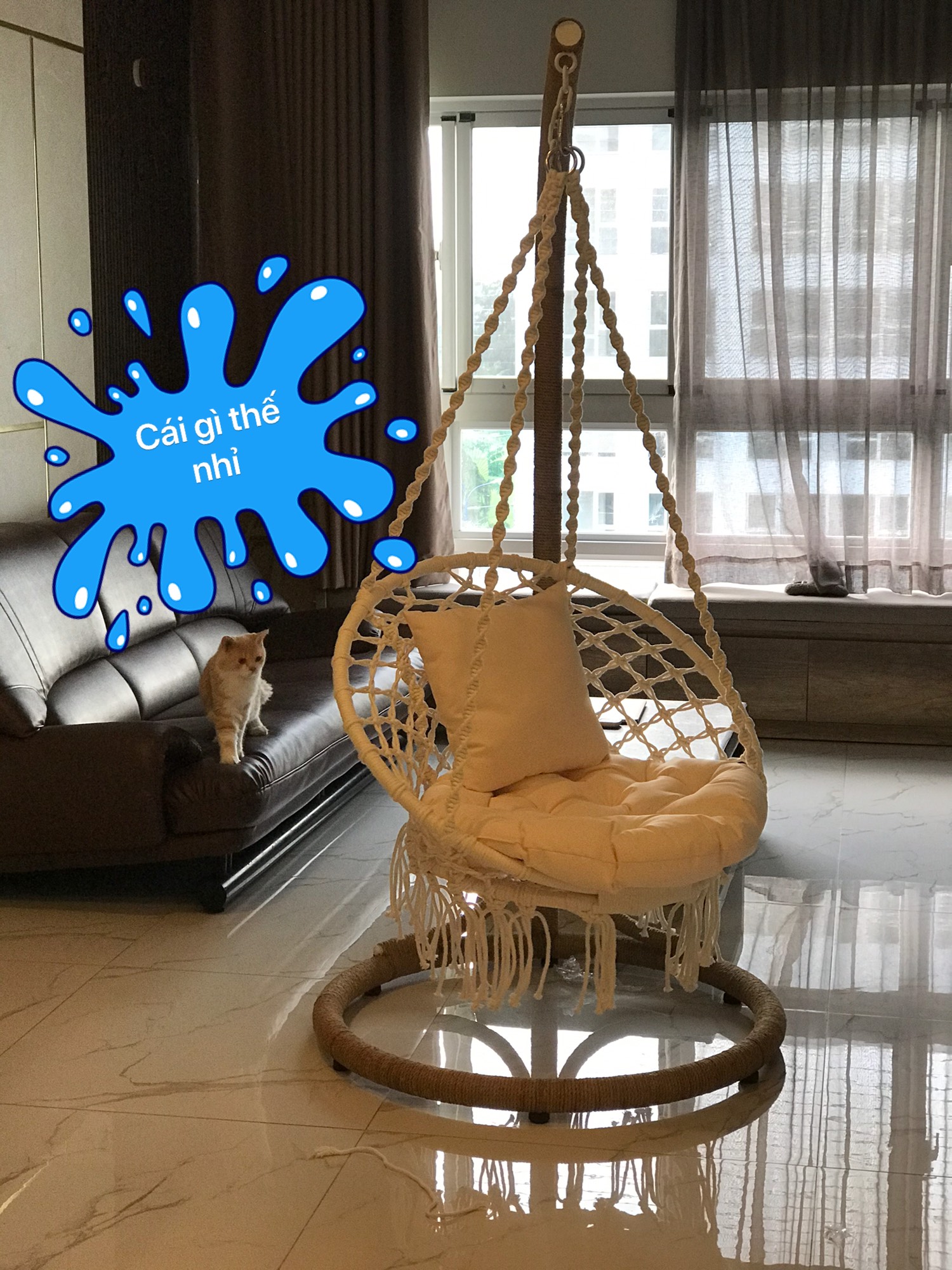 Xích đu võng/ghế treo thư giản