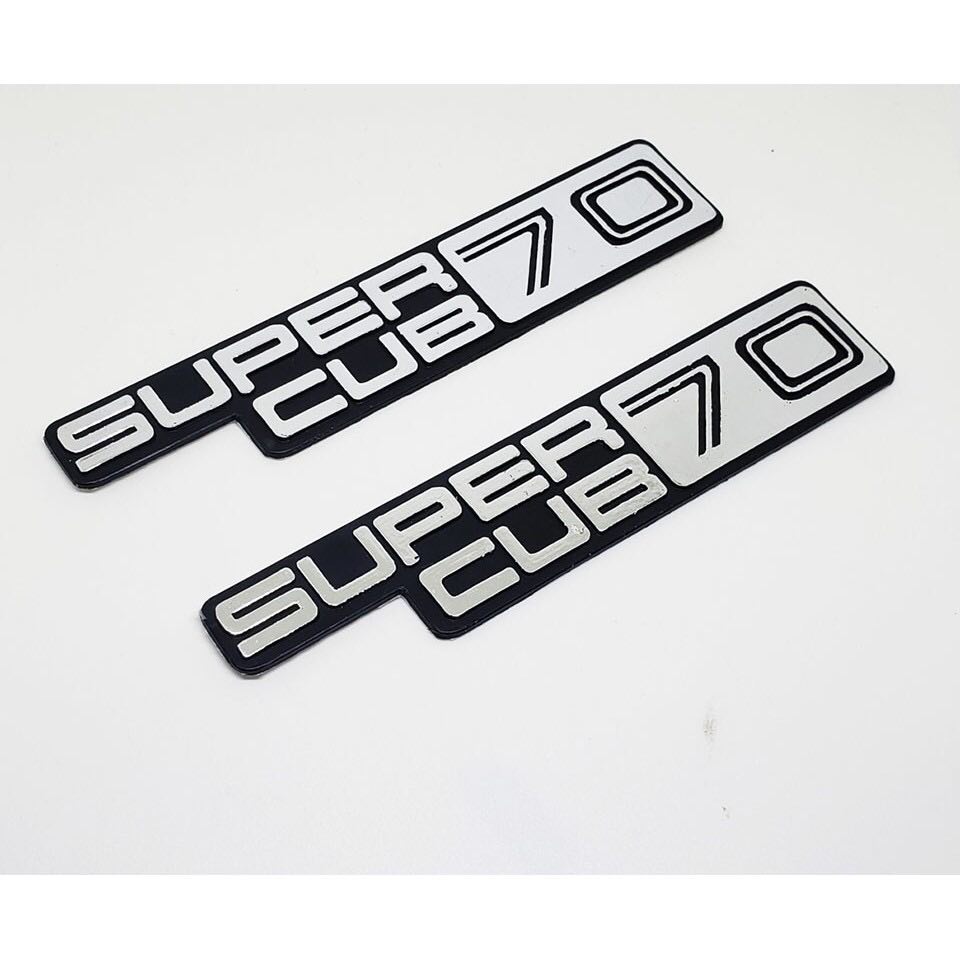 [HCM]TEM CHỮ NỔI SUPER CUB 70