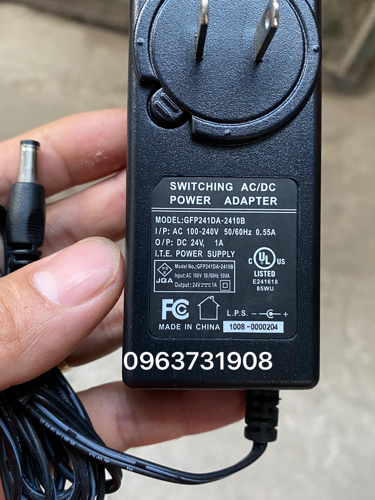 Adapter nguồn 24V 1A xịn chính hãng