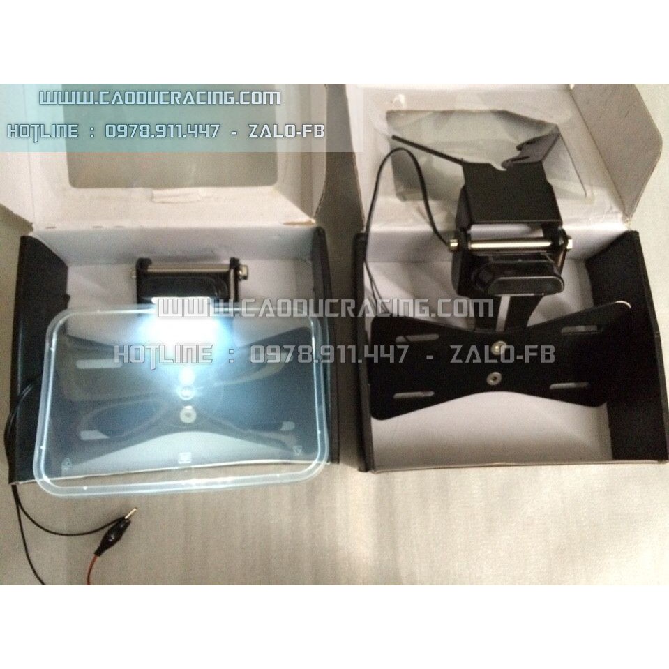 Pass biển số gấp ra vào - tăng chỉnh gấp sát ốp lườn ex150 - shankword - cho Ex150
