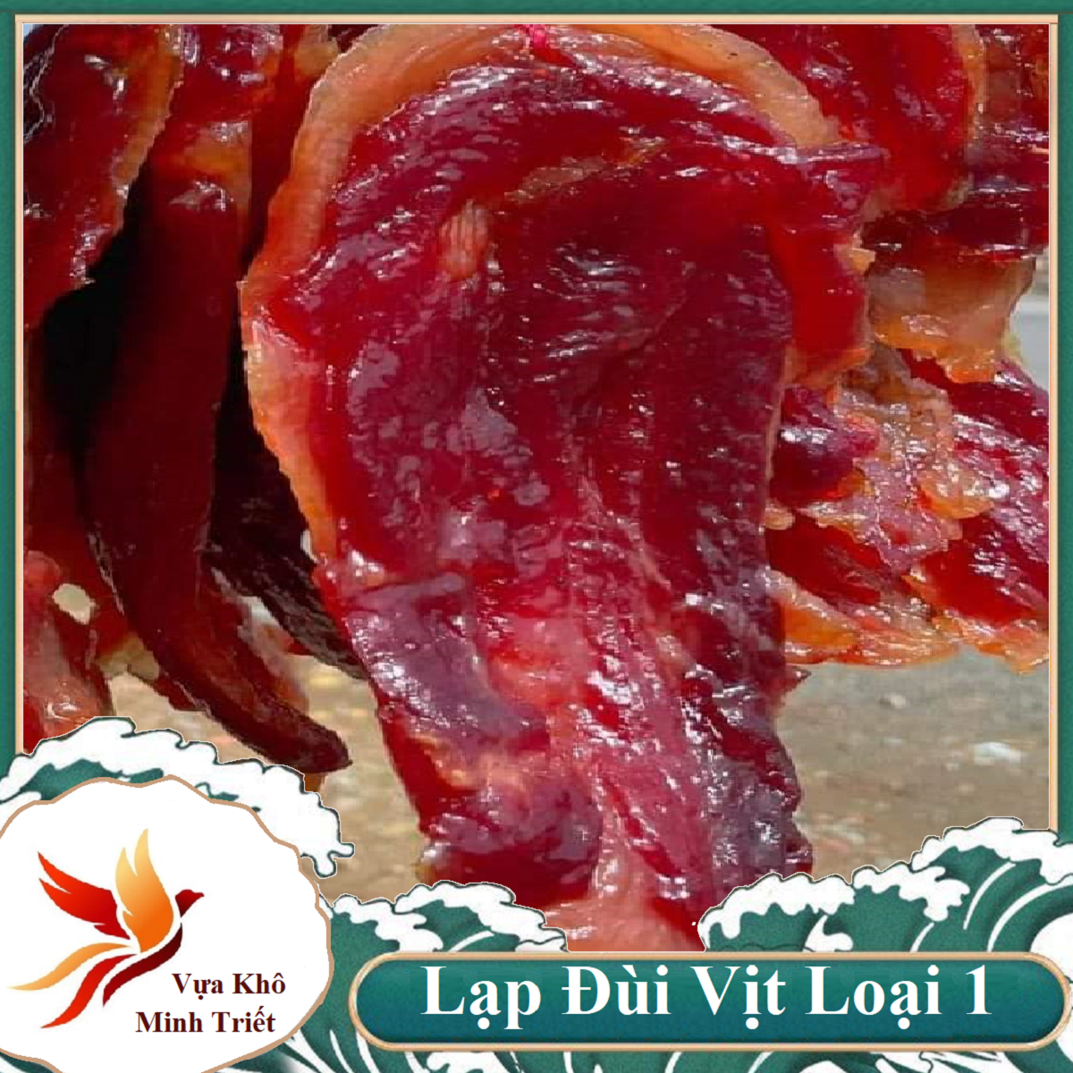 500gr lạp vịt loại 1 đặc sản minh triết- vựa khô minh triết