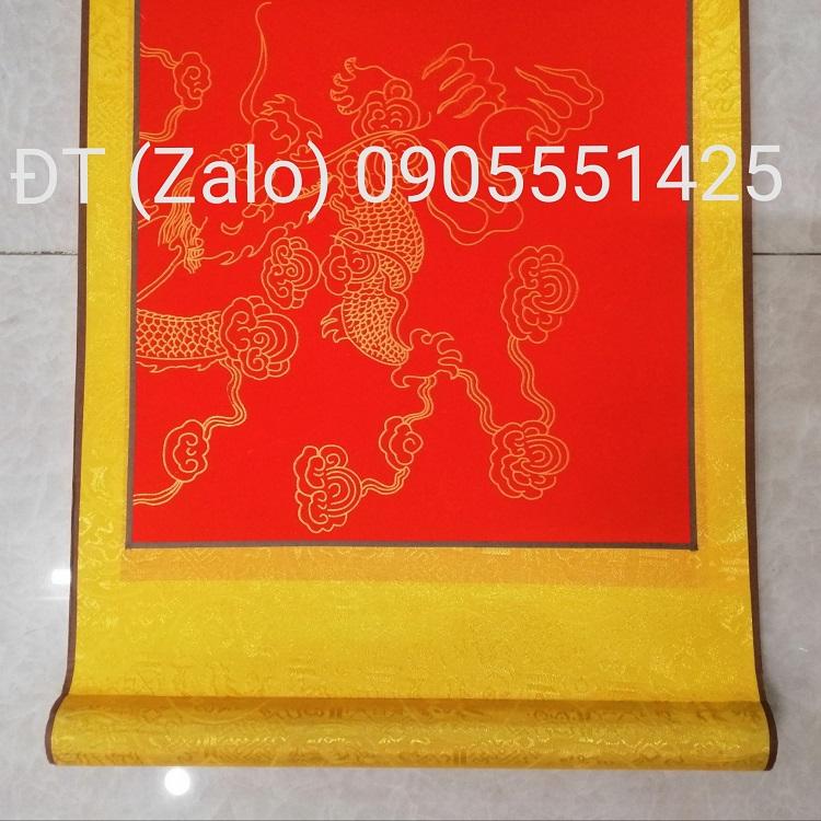 Bộ 5 tấm biểu lụa viết thư pháp. Giấy bút mực viết thư pháp. Mành tre, biểu lụa thư pháp.
