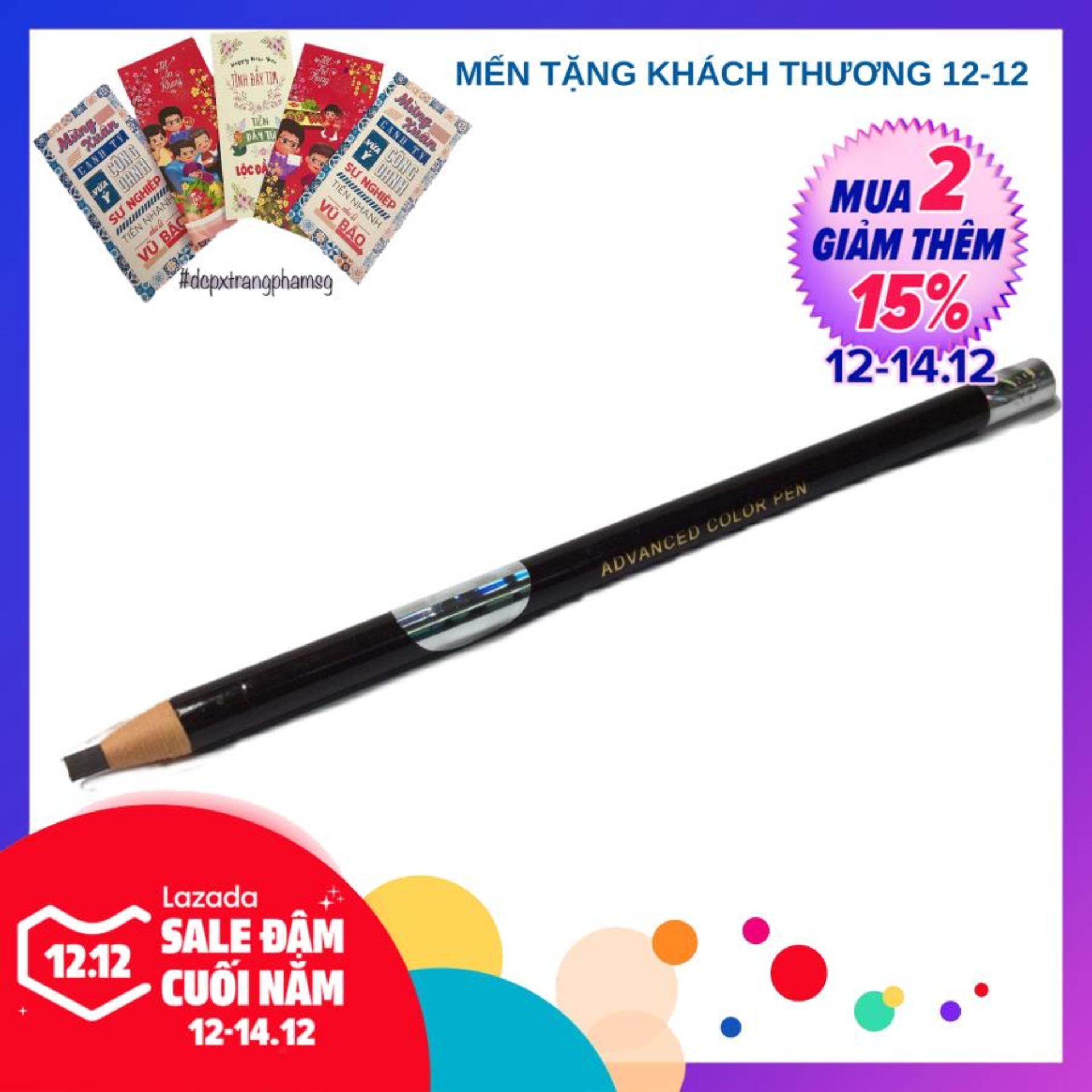 [HCM]Chì bóc 2 tem (đen/ nâu đen) - chì kẻ mày - chì nâu - dụng cụ phun xăm