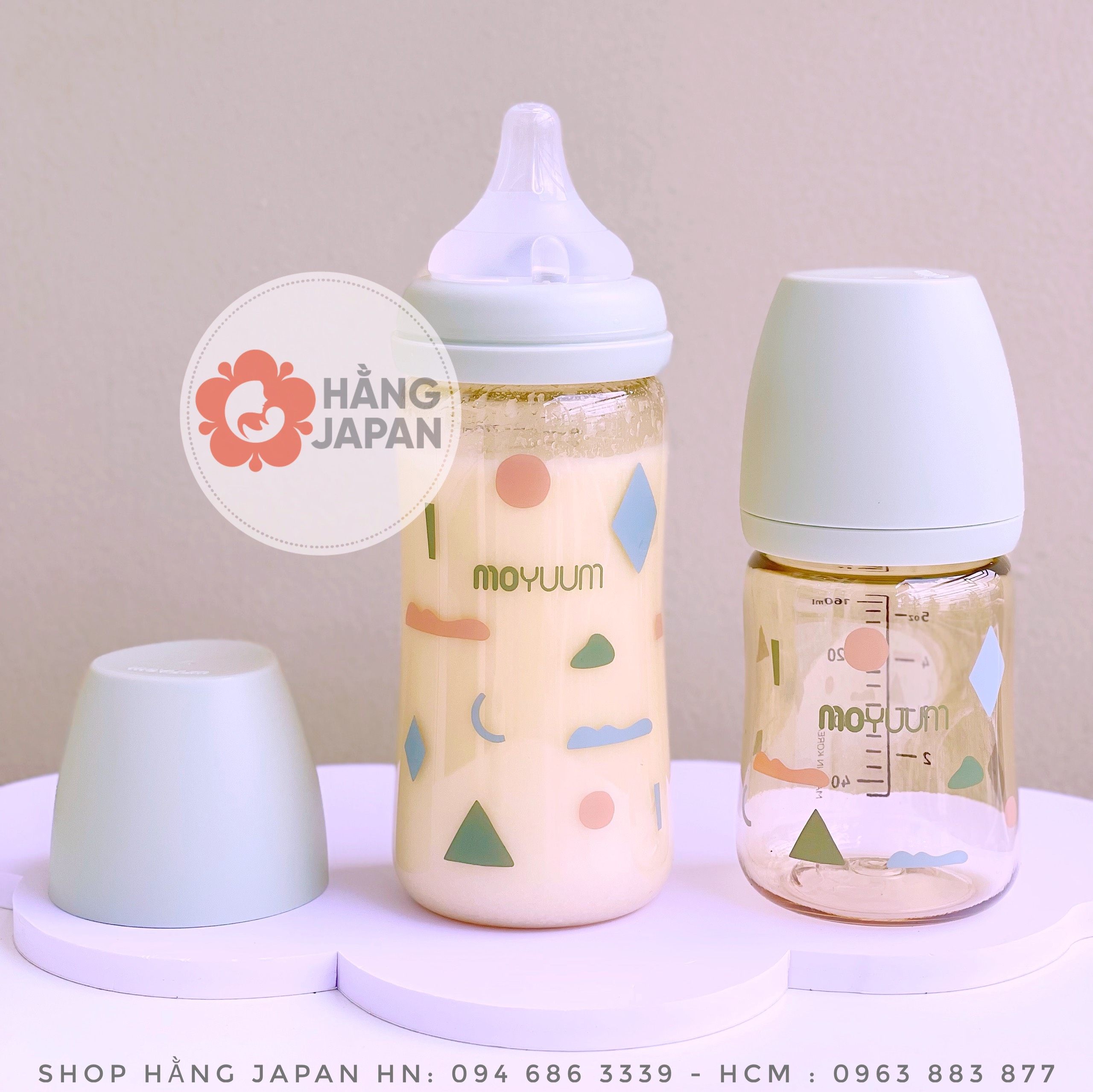 Bình sữa Moyuum Cloud cho bé 170ml/270ml - Hàn Quốc