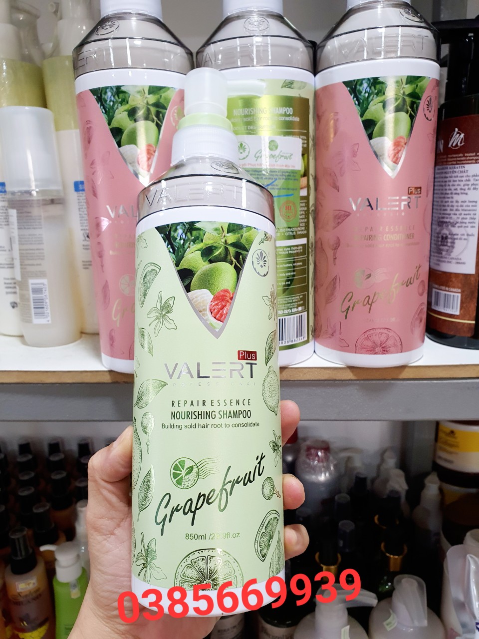 Dầu gội phục hồi chống rụng, kích mọc tóc tinh chất bưởi AILISE Grapefruit 850ML