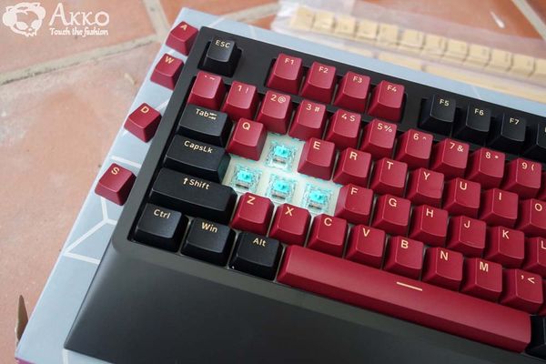 Bàn phím cơ Mojike GK1 (AKKO sw v2 / LED trắng)