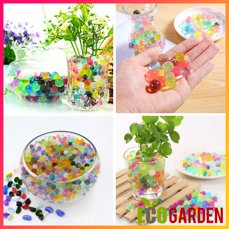 Gói Khoảng 1000 Viên Hạt Tinh Thể (Hạt Nở) Đẹp Mắt Dùng Trồng Cây (ECO.444)