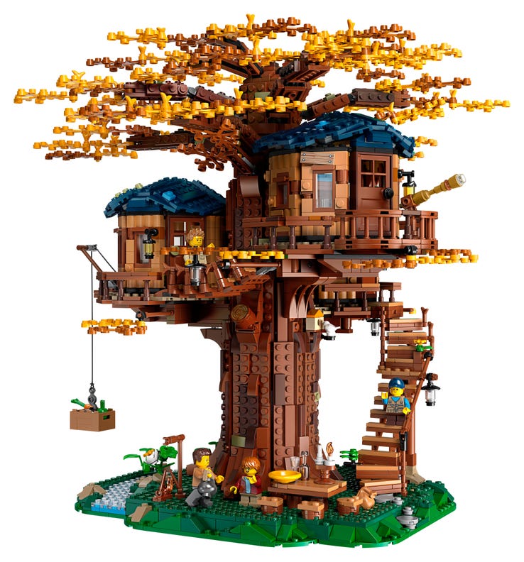 [HAPPY BRICKS] - LEGO  IDEAS - 21318 - NHÀ TRÊN CÂY - TREE HOUSE