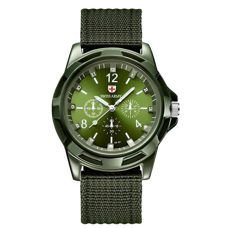 I military army watch (blue)