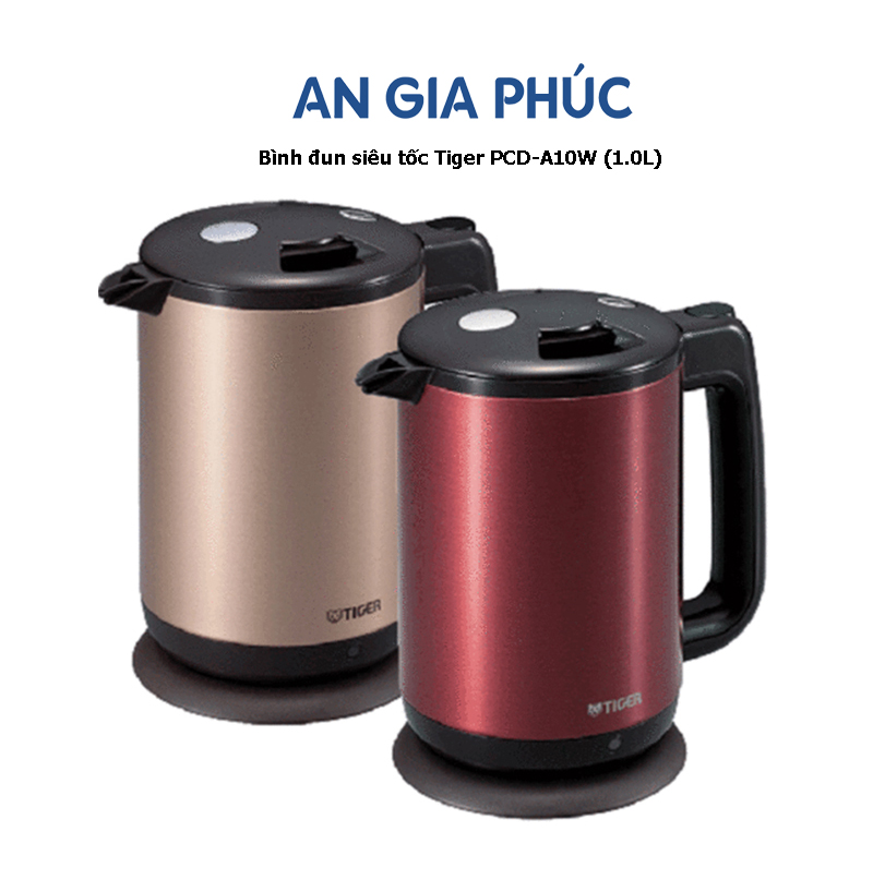 Bình Đun Siêu Tốc Tiger PCD-A10W (1L)- An Gia Phúc