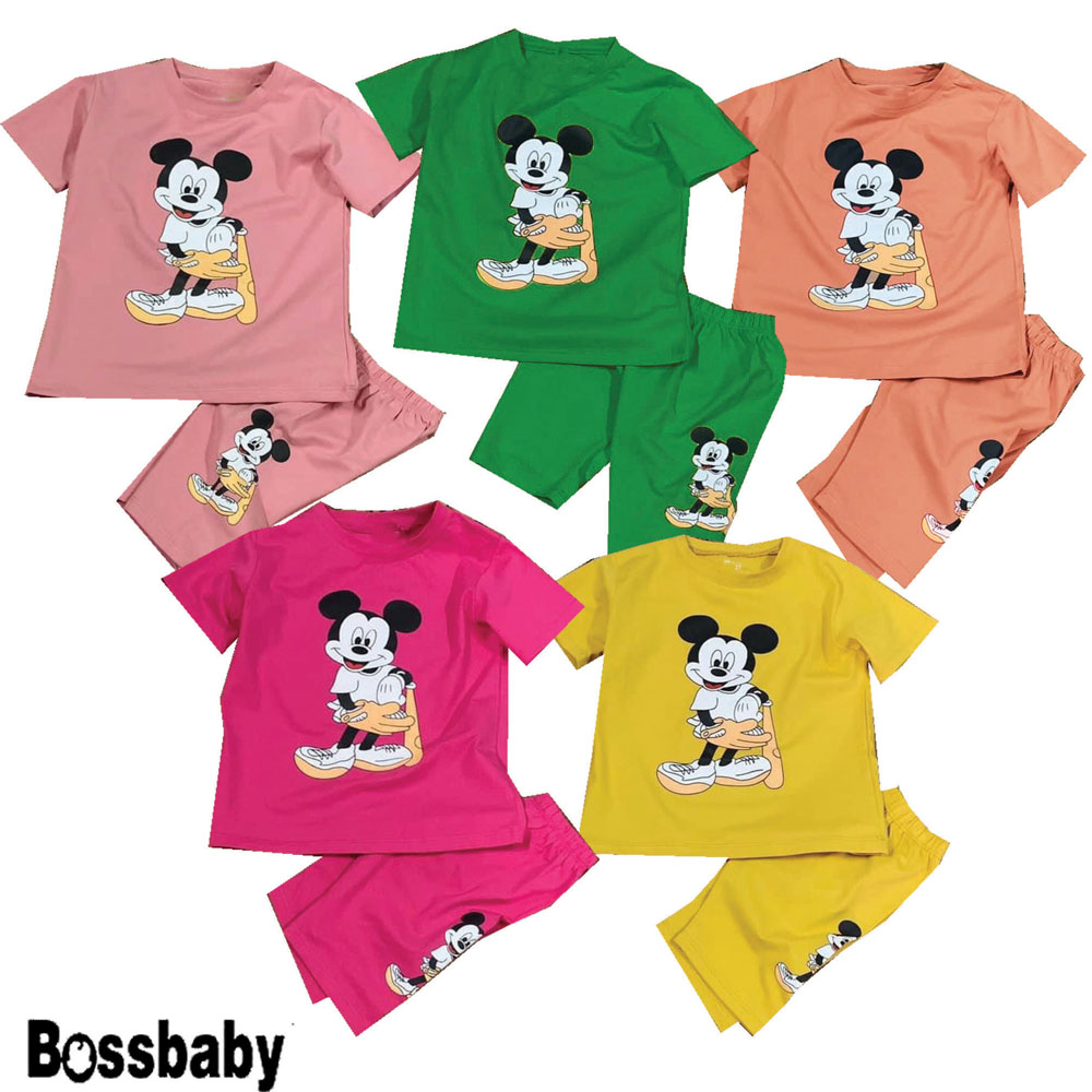 [HCM]Combo 3 set đồ bé gái sành điệu Quần áo trẻ em. bộ đồ bé gái mecky bóng chàicho bé từ 6-28kg.BDBG21.