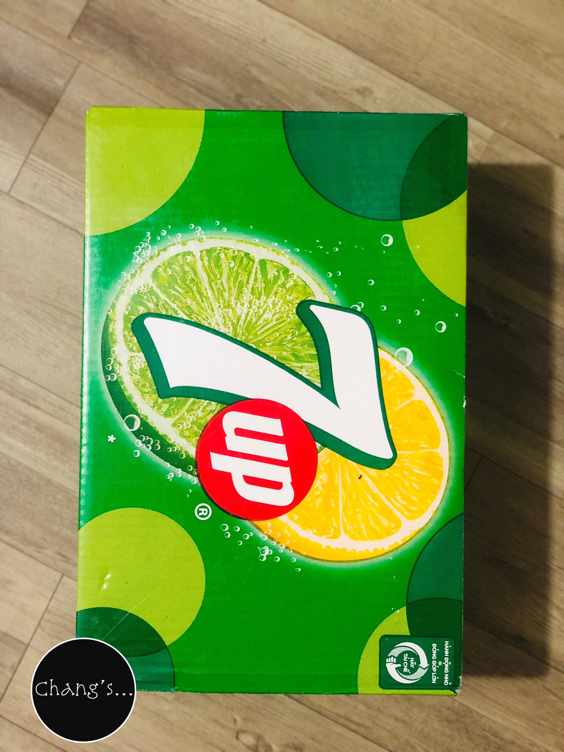 7Up 24 lon/Thùng 320ml Chang's Food