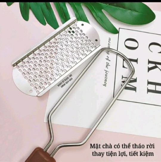 [HCM]CÂY CHÀ GÓT CHÂN INOX LOẠI XỊN (CÓ THỂ THAY MẶT CHÀ)