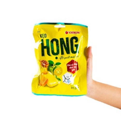 Kẹo Họng Vị Quất Mật ong Orion