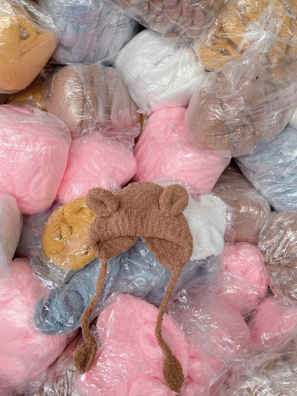 Mũ Lông Cừu Tai Chuột Mickey Cho Bé Cực Yêu