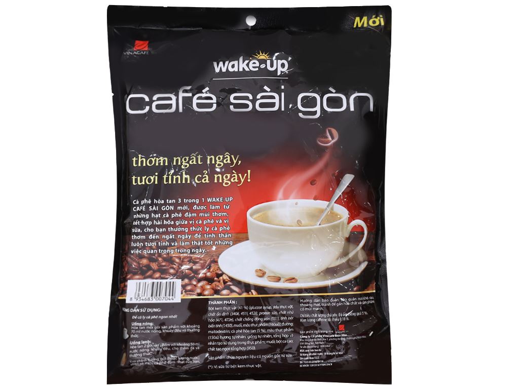 Cà phê Wake Up chính hãng VinaCafé