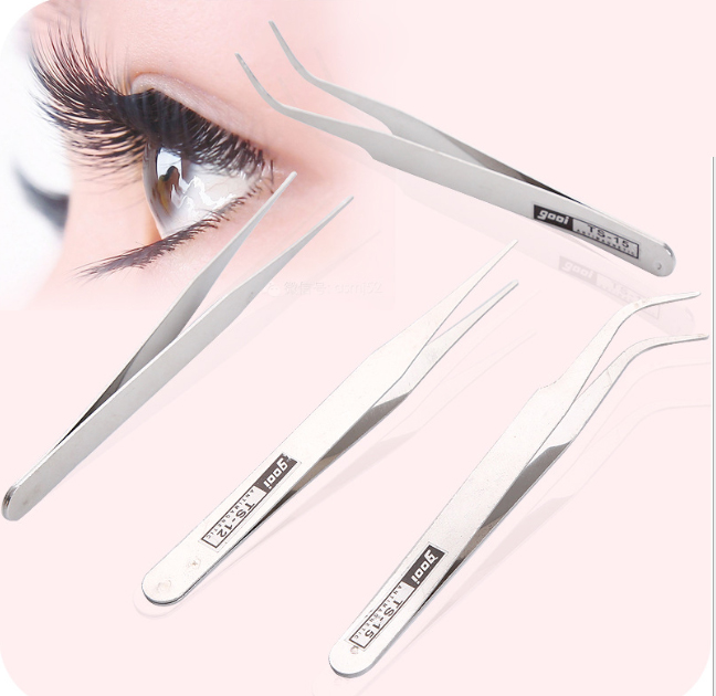 Nhíp Gắp Mi, Nối Mi - Nhíp Gắp Mụn (đầu thẳng & đầu cong)