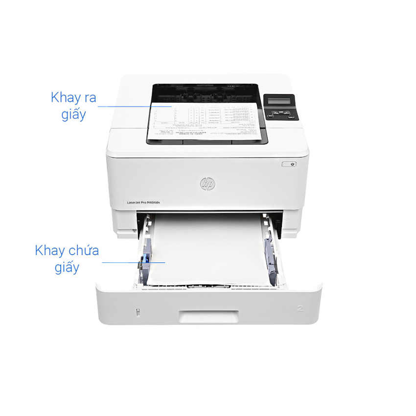 Máy in laser đen trắng HP M404dn (W1A53A) - In 2 mặt tự động