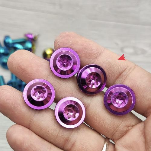 Combo 8 ốc titan gr5 bắt heo dầu+đĩa trước lắp xe winner x v2 v3