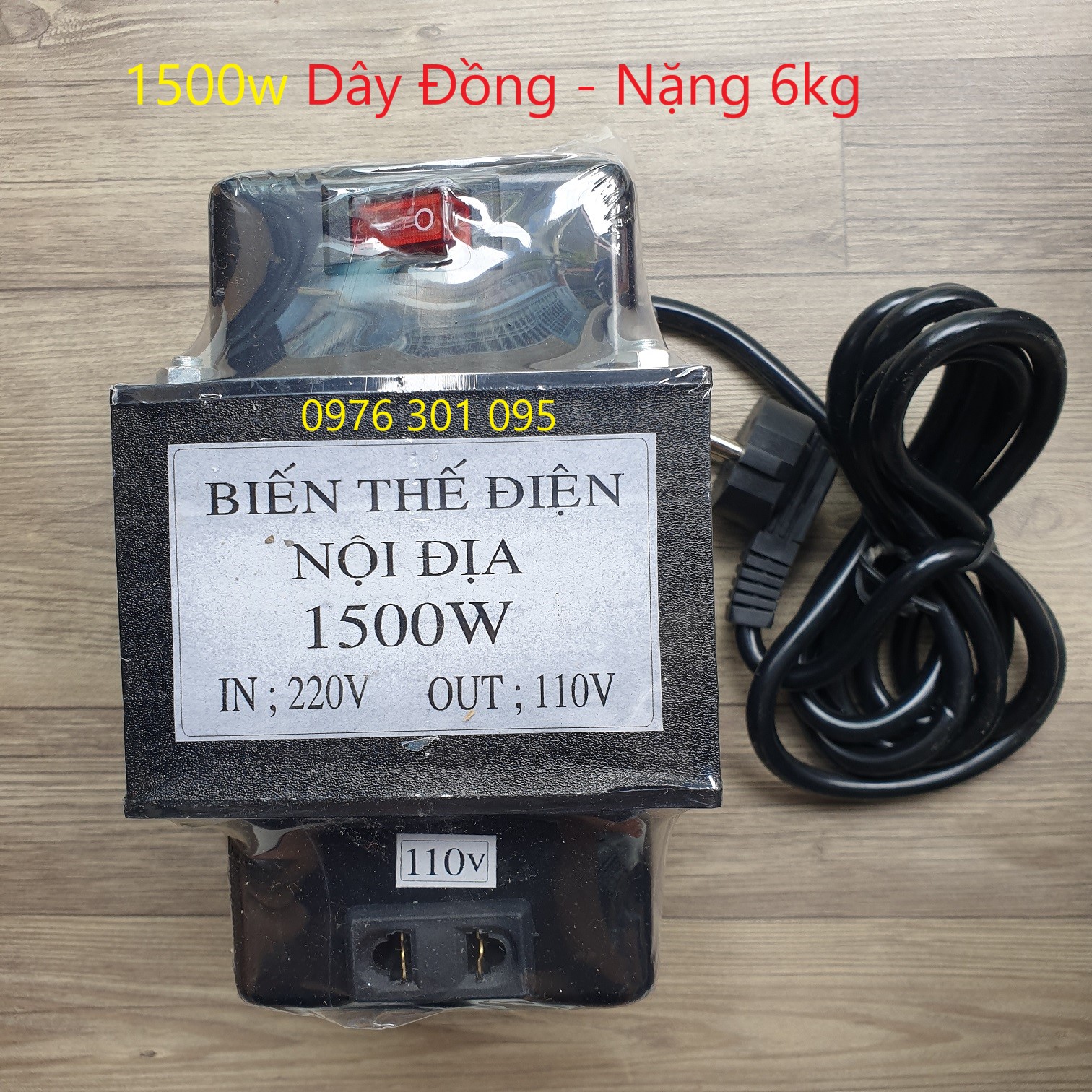 Biến Thế Đổi Điện 220V ---> 110V (200w --> 2000w)