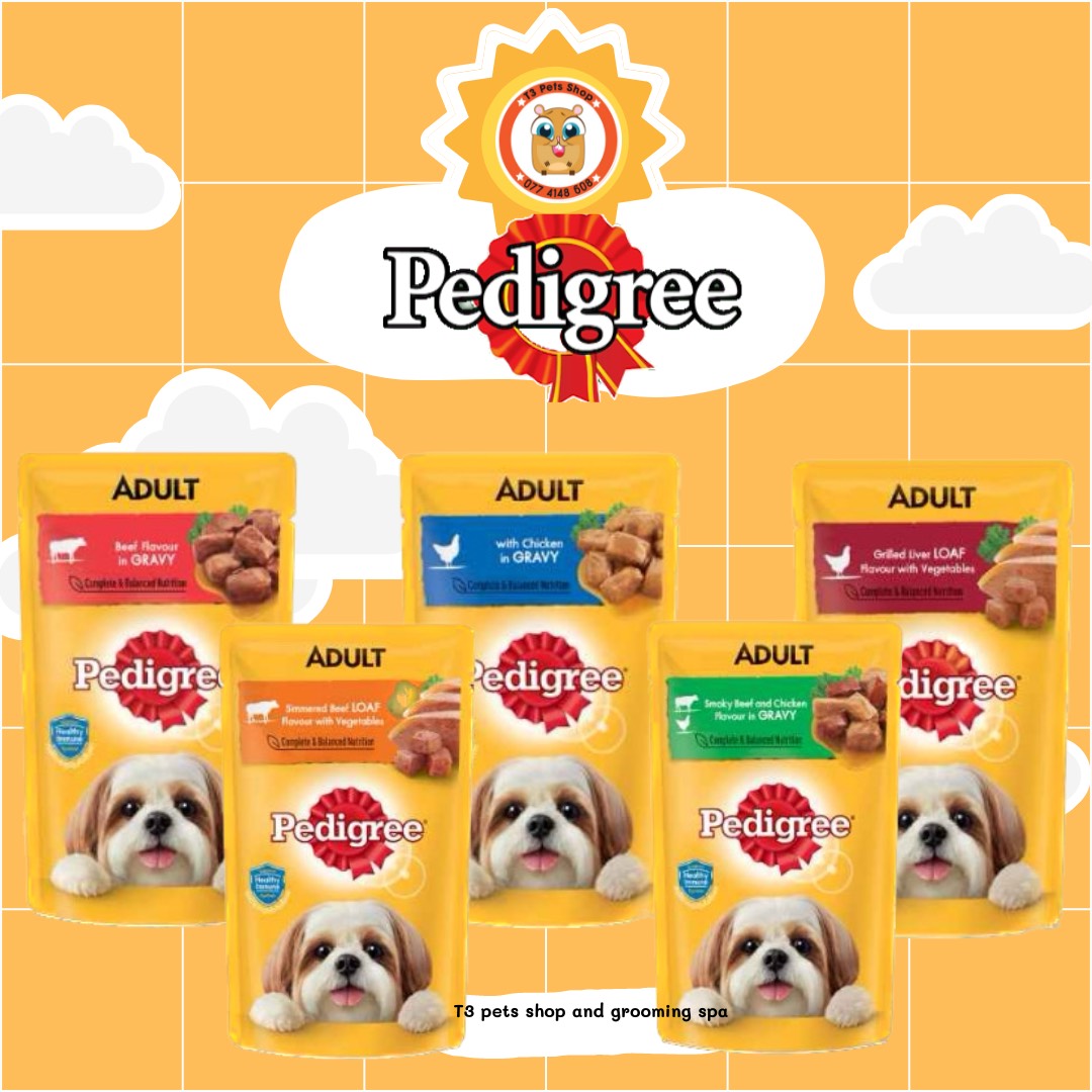 Súp cho chó Pedigree 80gr và 130gr cho chó