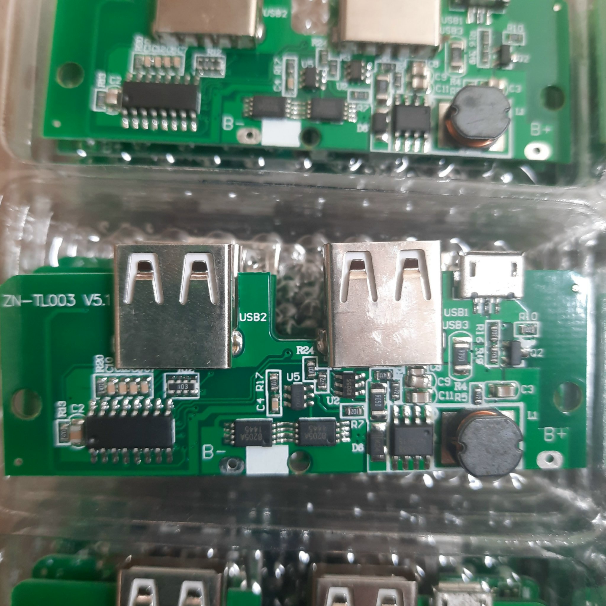 mạch sạc dự phòng 5v/2A mới tồn kho 99%(công tắc nguồn cảm ứng)
