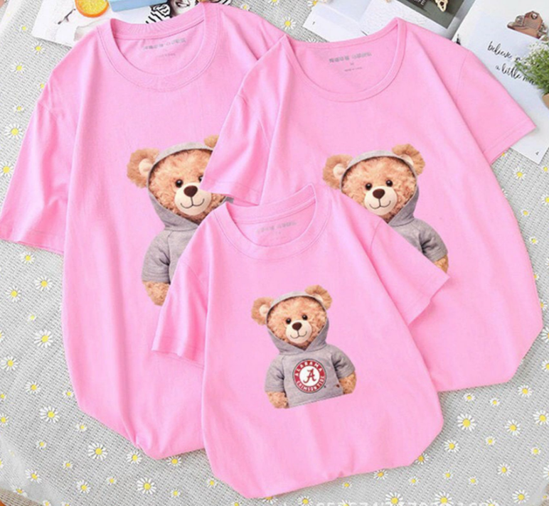Áo đôi mẹ và bé gia đình nhóm -lớp -đồng phục. chất cotton siêu mịn mát