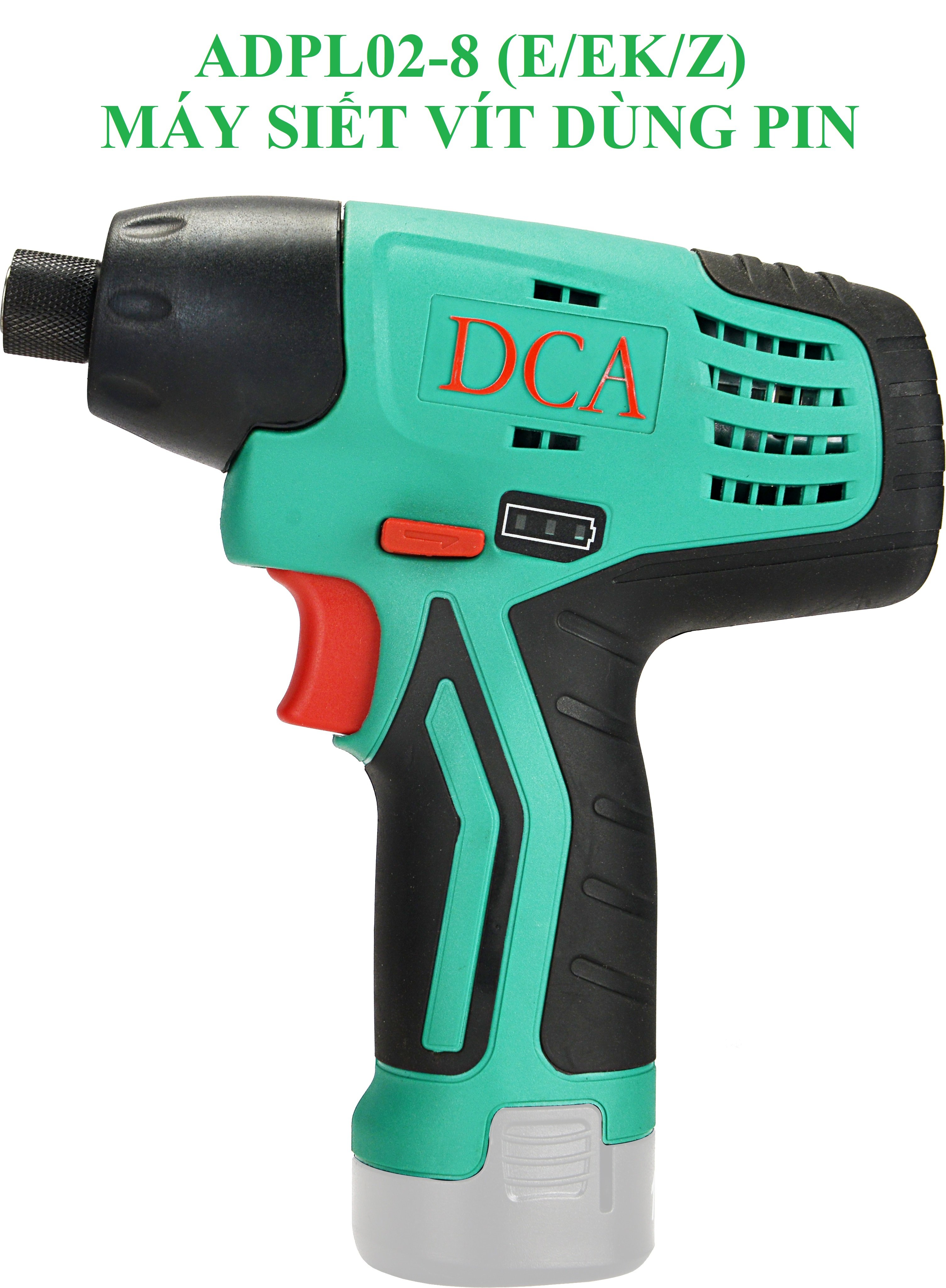 Thân máy siết vít bằng pin 12V DCA ADPL02-8Z ( Ko bao gồm pin + sạc )
