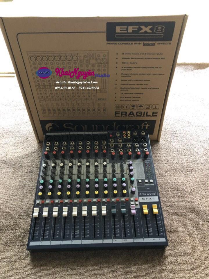 Bàn mixer Soundcraft EFX8