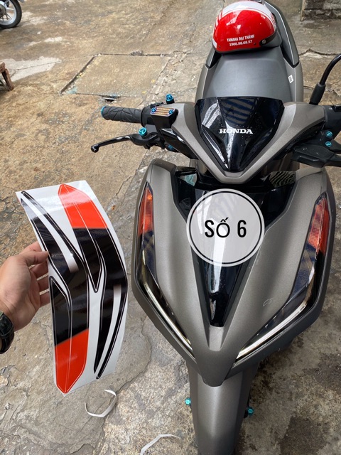 Decal Dán Đèn Demi Vario 2018-2020 - MT 2022