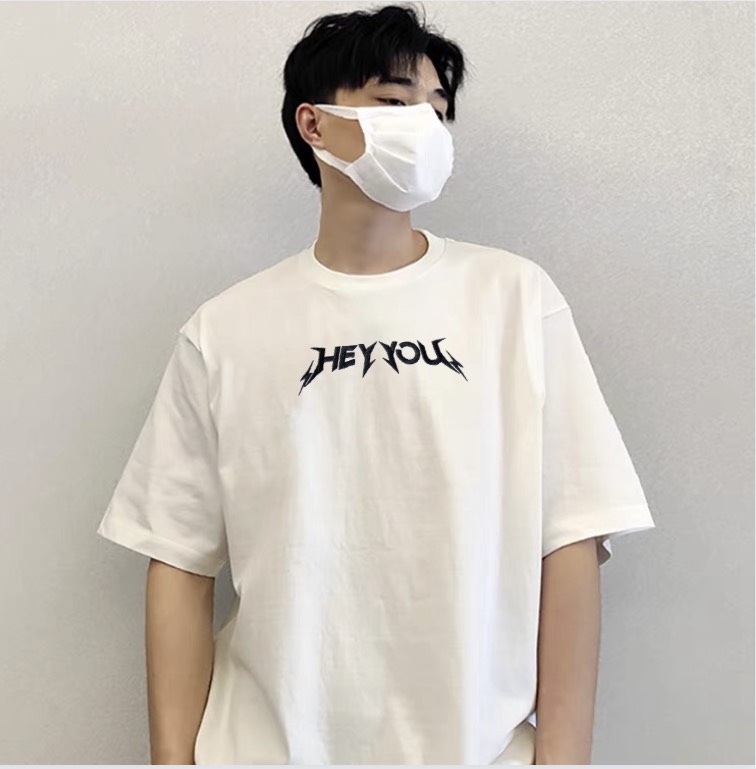 Áo thun áo phông HEYYOU METAL GREEN    - Áo phông form rộng tay lỡ phong cách Hàn Quốc phù hợp cả nam nữ cặp đôi - Tokyo shop