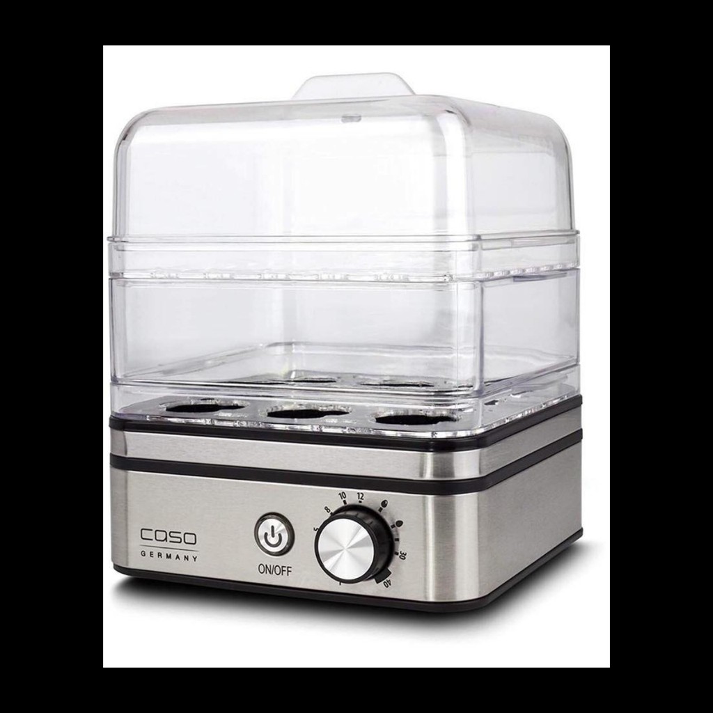 NỒI HẤP ĐIỆN 2 TẦNG MINI CASO ED10 GERMANY
