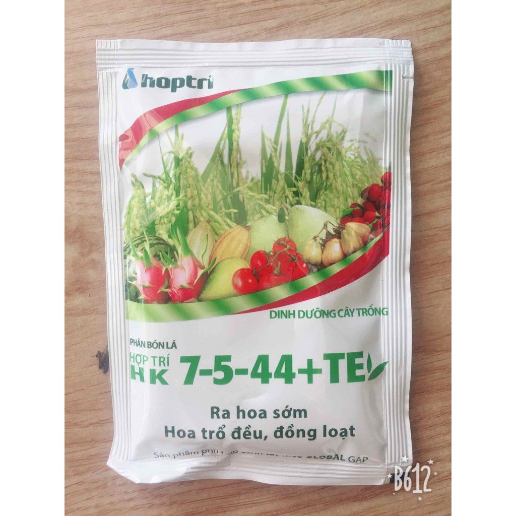Phân Bón Lá Siêu Kali, Hợp Trí HK 7-5-44+TE (40gr)