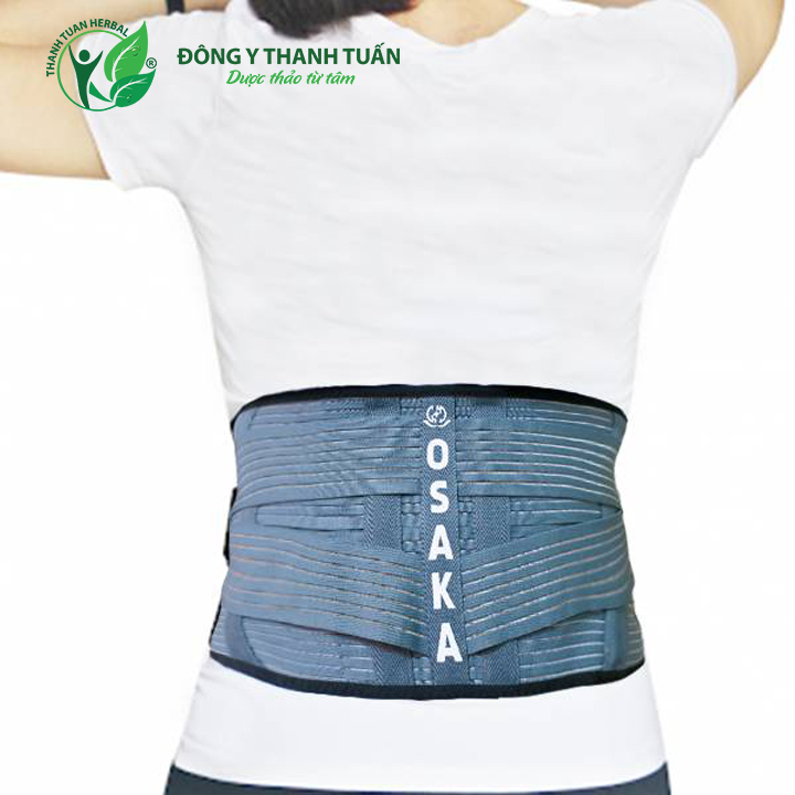 Đai lưng cột sống Osaka có đủ size S, M, L, XL - Hỗ trợ phục hồi cột sống