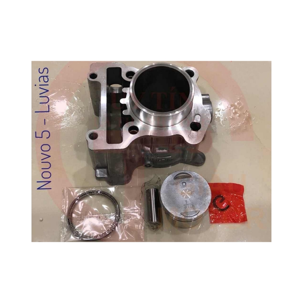 Bộ lòng piston + bạc Nouvo 5 - Luvias Fi ,Uy tín, chất lượng. thái