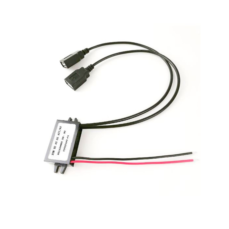Hạ Áp 12V Xuống 5V, Đầu Ra 2 Cổng USB