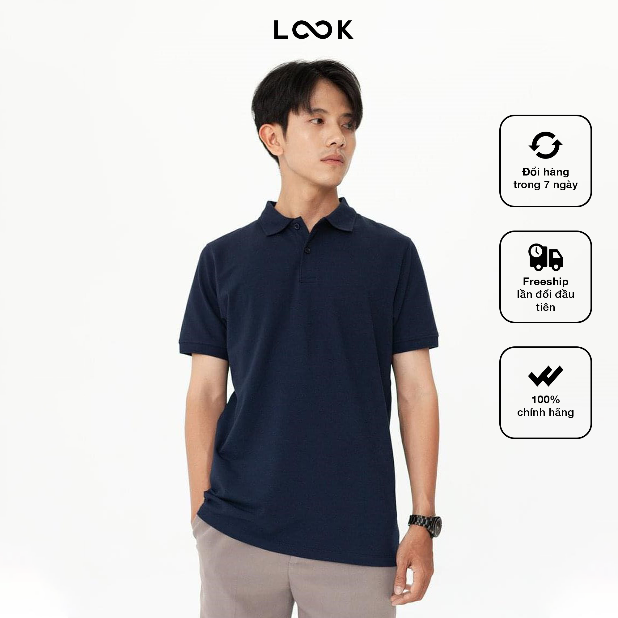 Áo Polo Nam Look Fitteed Polo