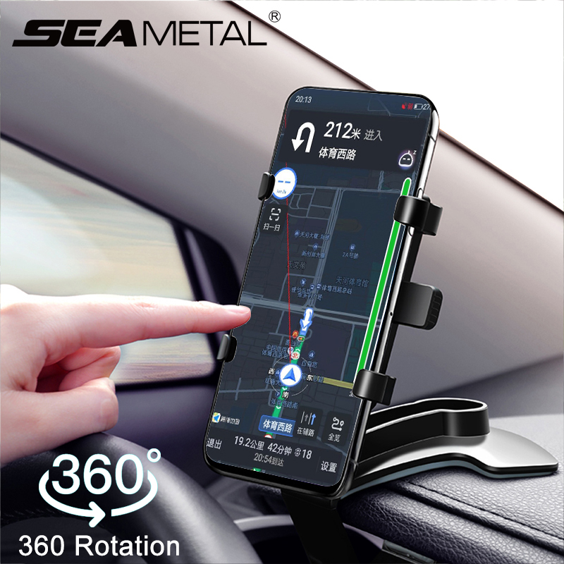 360 Degree Car Mount Universal Mobile Phone Holder Stand Rotating